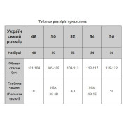 Раздельный женский купальник с принтом ZFive 068-2 Черный