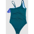 Слитный купальник одно плечо рубчик ZFive 86260-1 Синий Слитный купальник одно плечо рубчик ZFive 86260-1 Синий