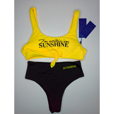 Модный купальник топ Sunshine с высокими плавками Z.Five 85726 Желтый Модный купальник топ Sunshine с высокими плавками Z.Five 85726 Желтый