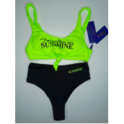 Модный купальник топ Sunshine с высокими плавками Z.Five 85726 Зеленый